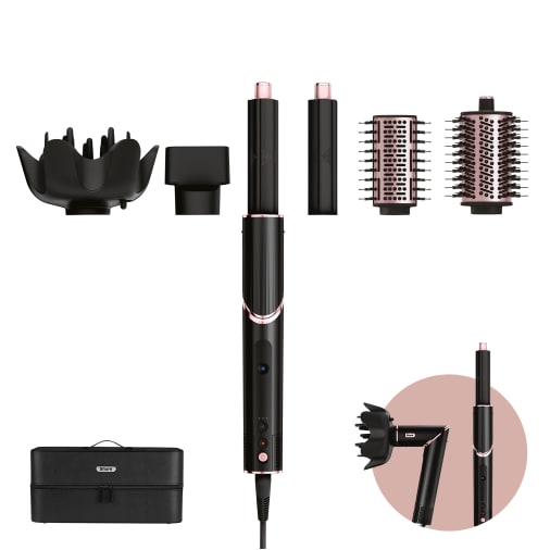 Shark FlexStyle HD440EU Asciugacapelli Modellatore 5 in 1 (Nero/Oro Rosa) Senso.it | Boutique Online