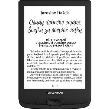 PocketBook Basic Lux 4 E-book Reader Touchscreen 8 GB Wi-Fi Black Senso.it | Boutique Online