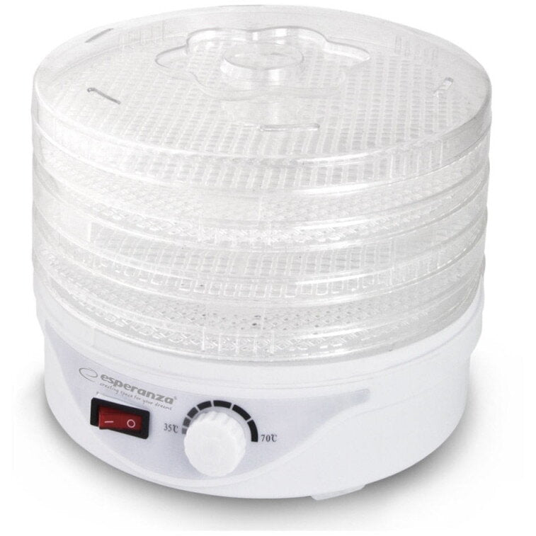 Esperanza EKD003 Food Dehydrator Transparent White 250 W Senso.it | Boutique Online