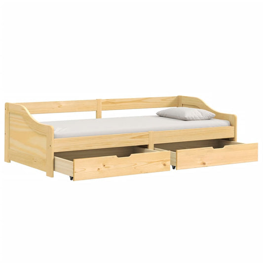 vidaXL 2 Cassetti 90x200 cm Legno Massello Pino Senso.it | Boutique Online