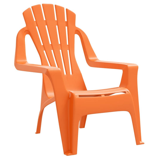 Sedie Giardino VidaXL Bambini - 2 Pezzi - Arancione - Effetto Legno Senso.it | Boutique Online