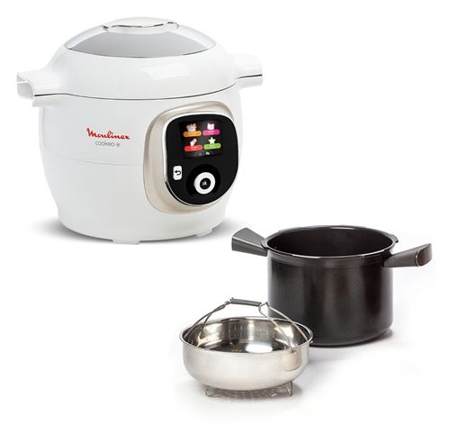 Moulinex Smart Multi-Cooker Cookeo+ CE85BA10 Wit Senso.it | Boutique Online