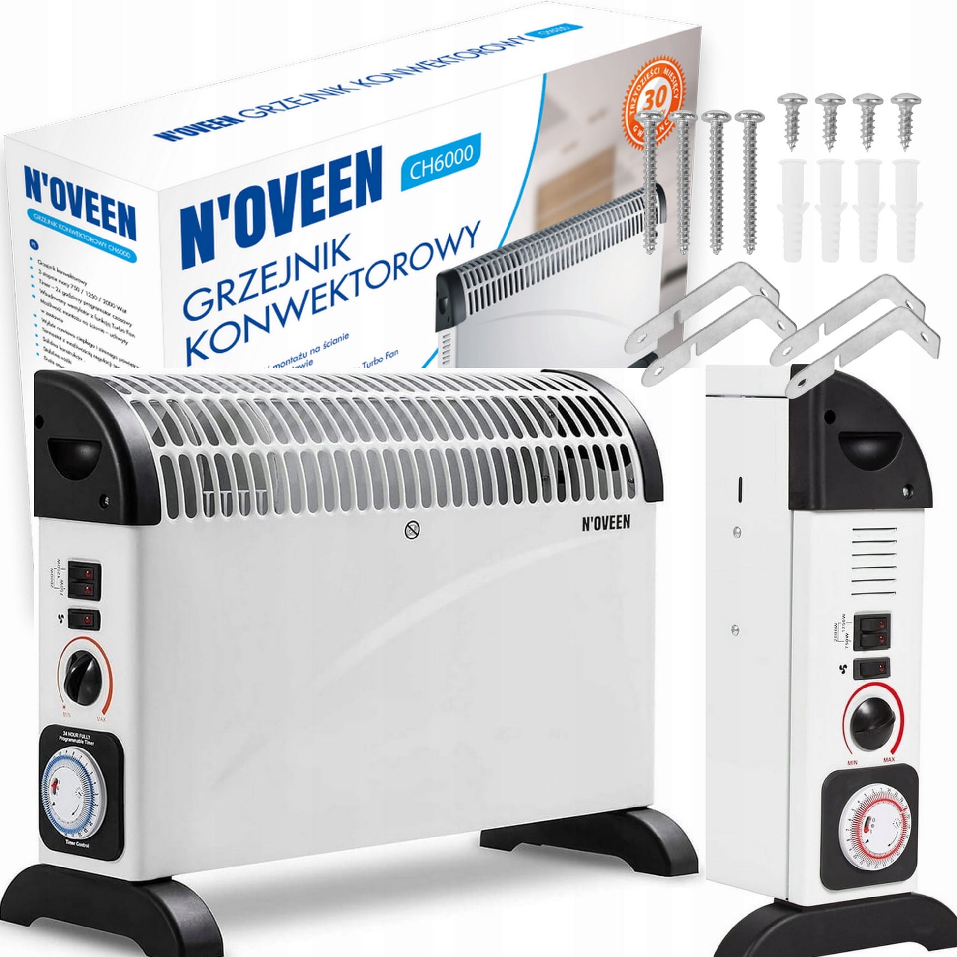 Radiatore elettrico a risparmio energetico con turbo ventilazione Senso.it | Boutique Online