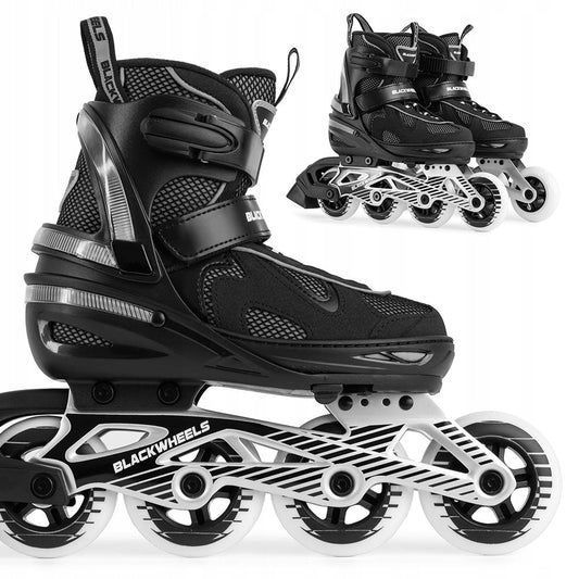 Pattini a rotelle regolabili R. 38-41 Ruote nere Senso.it | Boutique Online