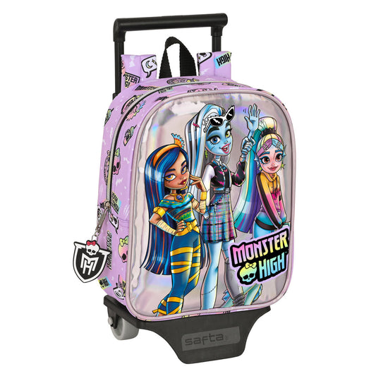 Monster High – Zaino trolley Best Boos con ruote, viola, 22×27×10 cm Senso.it | Boutique Online