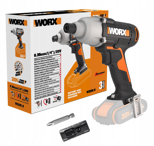 Avvitatore a Impatto Worx WX291.9 20V 170Nm LED Senso.it | Boutique Online