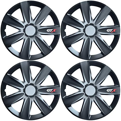 Copricerchi Versaco GTXCARBLK14 - 14" Neri 7 Razze - 4 Pezzi Senso.it | Boutique Online
