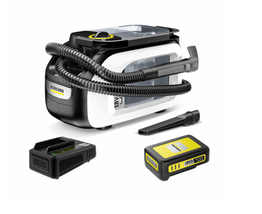 Kärcher - Pulitore a spruzzo e estrazione a batteria SE 3-18 Compact Spot Cleaner (solo macchina) Senso.it | Boutique Online
